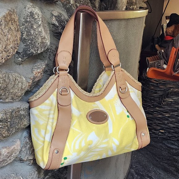 Tommy Hilfiger Yellow Floral Shoulder Bag - Picture 9 of 16